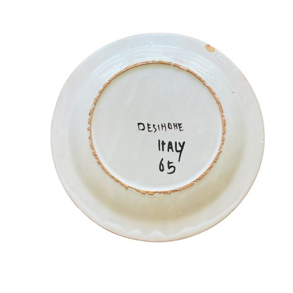 2 Giovanni Desimone Pottery Italian Hand Painted plates - Picture 4 of 7